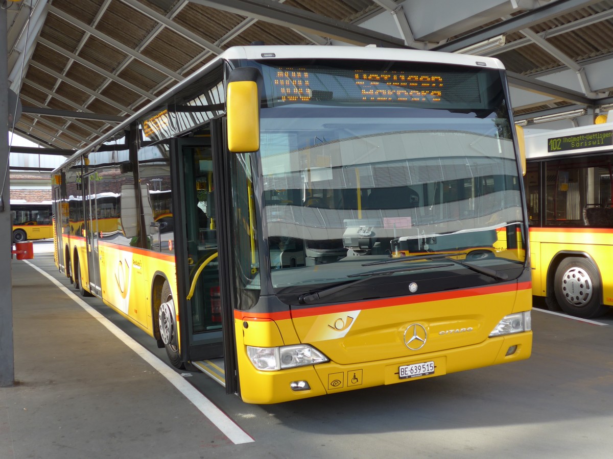 (151'125) - AVA Aarberg - Nr. 5/BE 639'515 - Mercedes am 1. Juni 2014 in Bern, Postautostation