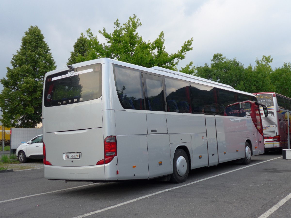 (151'601) - Dysli, Bern - BE 51'702 - Setra am 19. Juni 2014 in Thun, Seestrasse