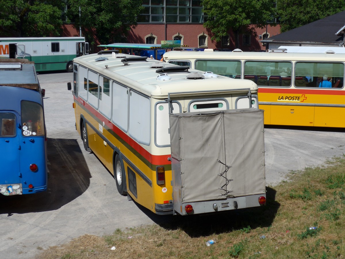 (151'625) - Maillard, Evolne - Saurer/Tscher (ex Segessenmann, Burgistein; ex P 24'229) am 21. Juni 2014 in Aigle, Saurertreffen