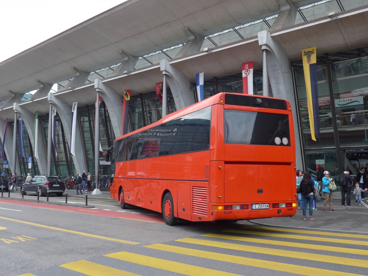 (154'060) - Aus Bulgarien: ??? - E 2559 KM - MAN am 19. August 2014 beim Bahnhof Luzern