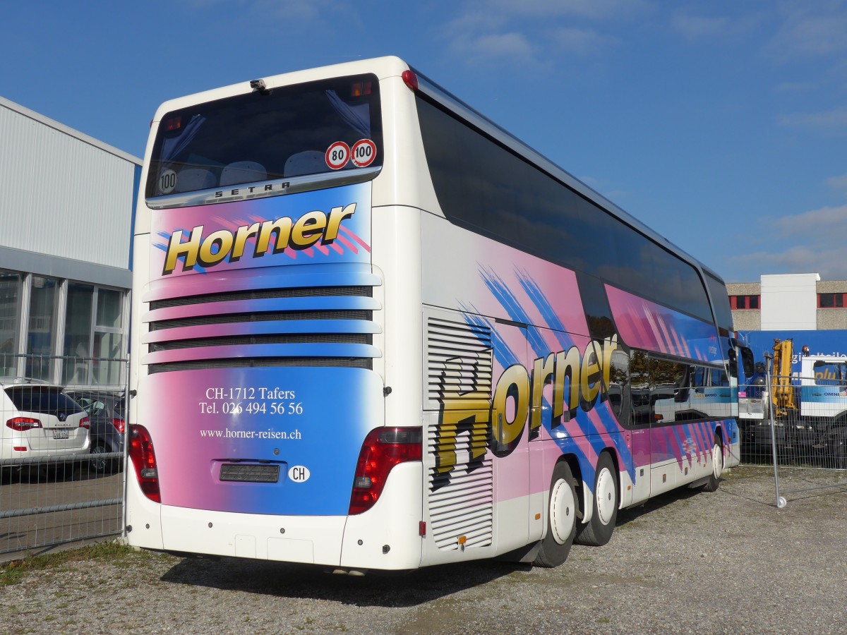 (156'449) - Horner, Tafers - Nr. 6 - Setra am 7. November 2014 in Kloten, EvoBus