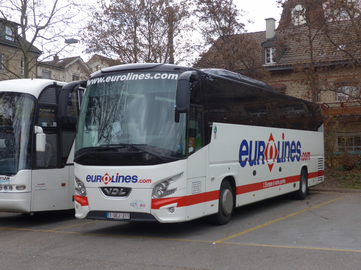 (157'752) - Aus Belgien: De Vrij, Turnhout - 1-DEJ-211 - VDL am 14. Dezember 2014 in Zrich, Sihlquai