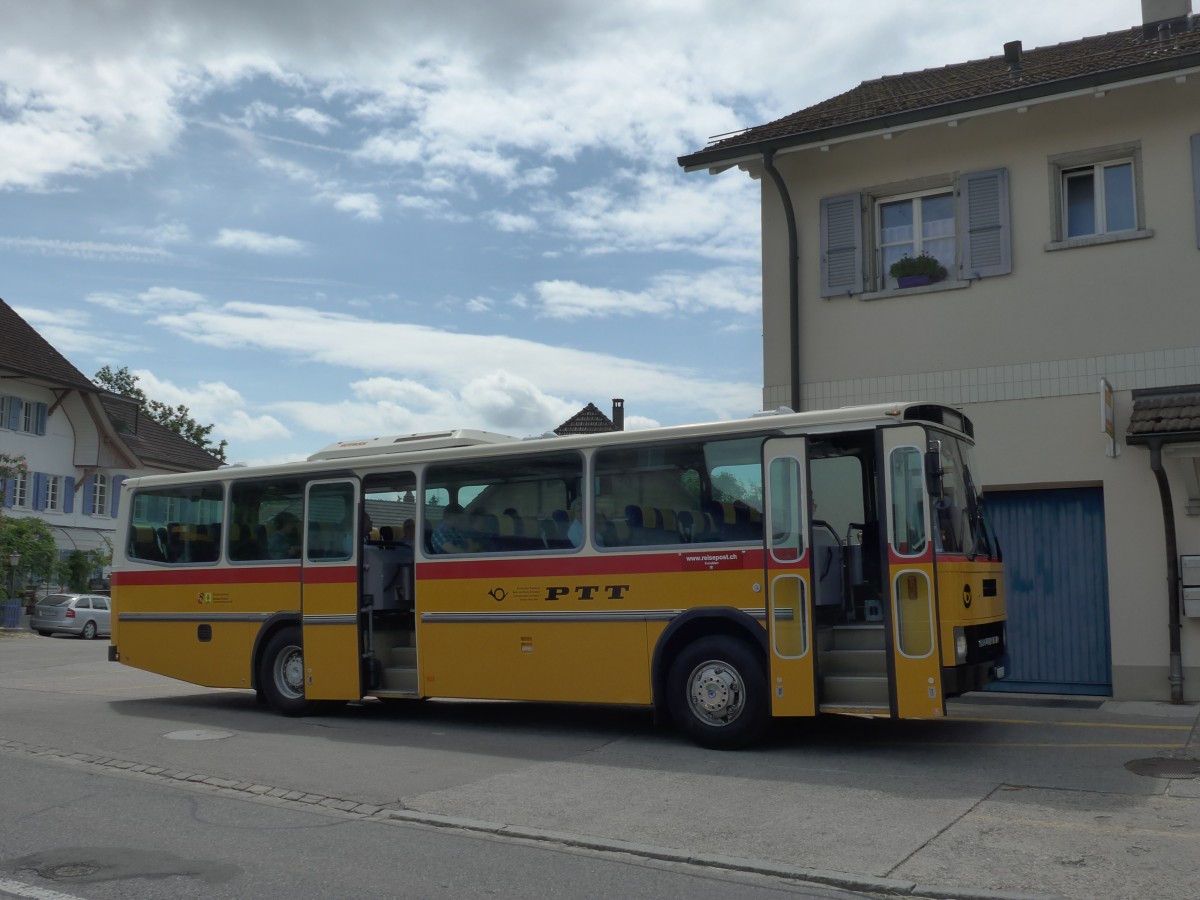 (161'461) - Bernair, Mnsingen - BE 651'182 - Saurer/Tscher (ex Schebath, Lauerz; ex Albin, Fllanden; ex Heim, Flums) am 30. Mai 2015 in Detligen, Post