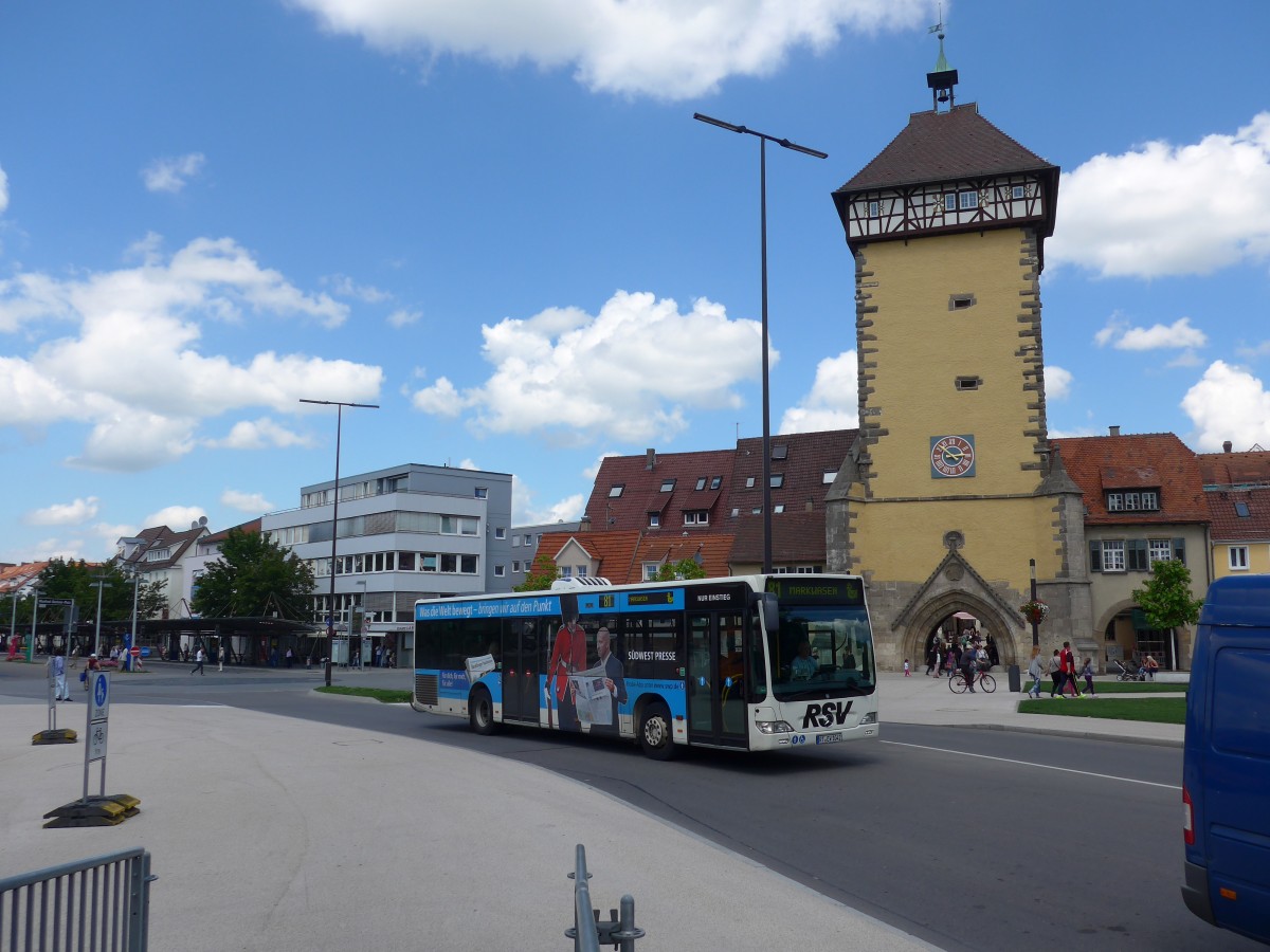 (162'510) - RSV Reutlingen - RT-EW 1042 - Mercedes am 24. Juni 2015 in Reutlingen, Stadtmitte