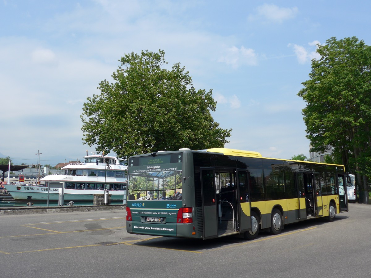 (162'934) - STI Thun - Nr. 159/BE 752'159 - MAN am 6. Juli 2015 bei der Schifflndte Thun