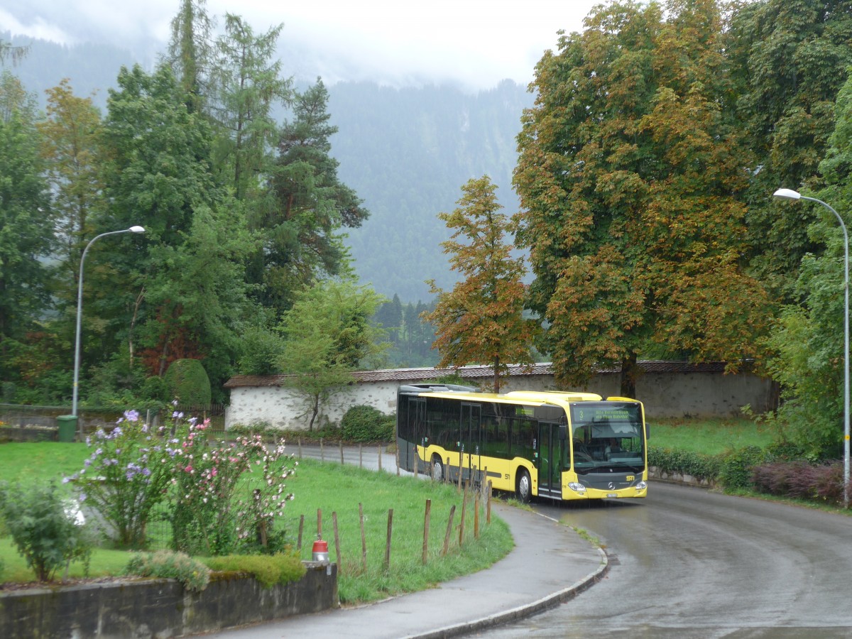 (163'478) - STI Thun - Nr. 176/BE 752'176 - Mercedes am 15. August 2015 in Amsoldingen, Kirche