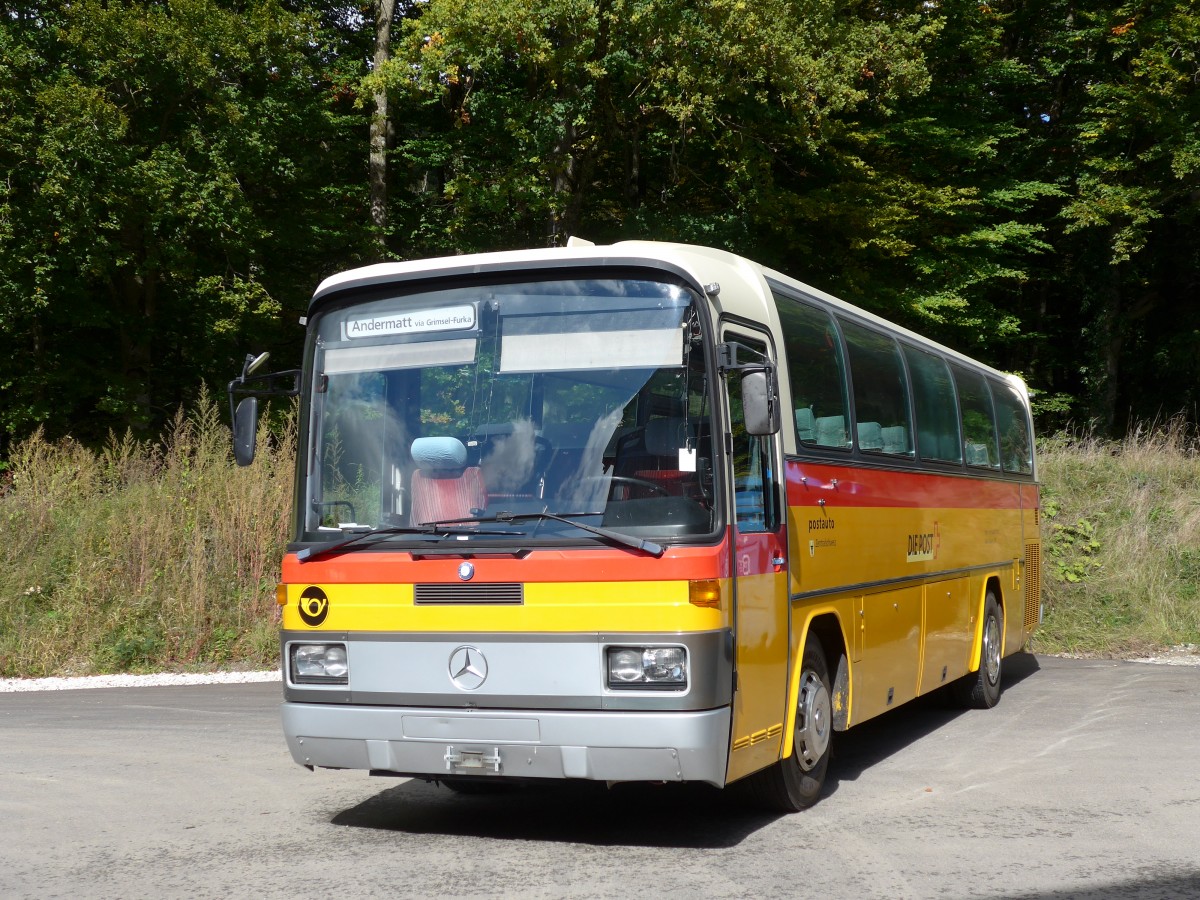 (165'967) - Buzzi, Bern - Mercedes (ex Mattli, Wassen) am 4. Oktober 2015 in Burgdorf, kihof Ziegelgut