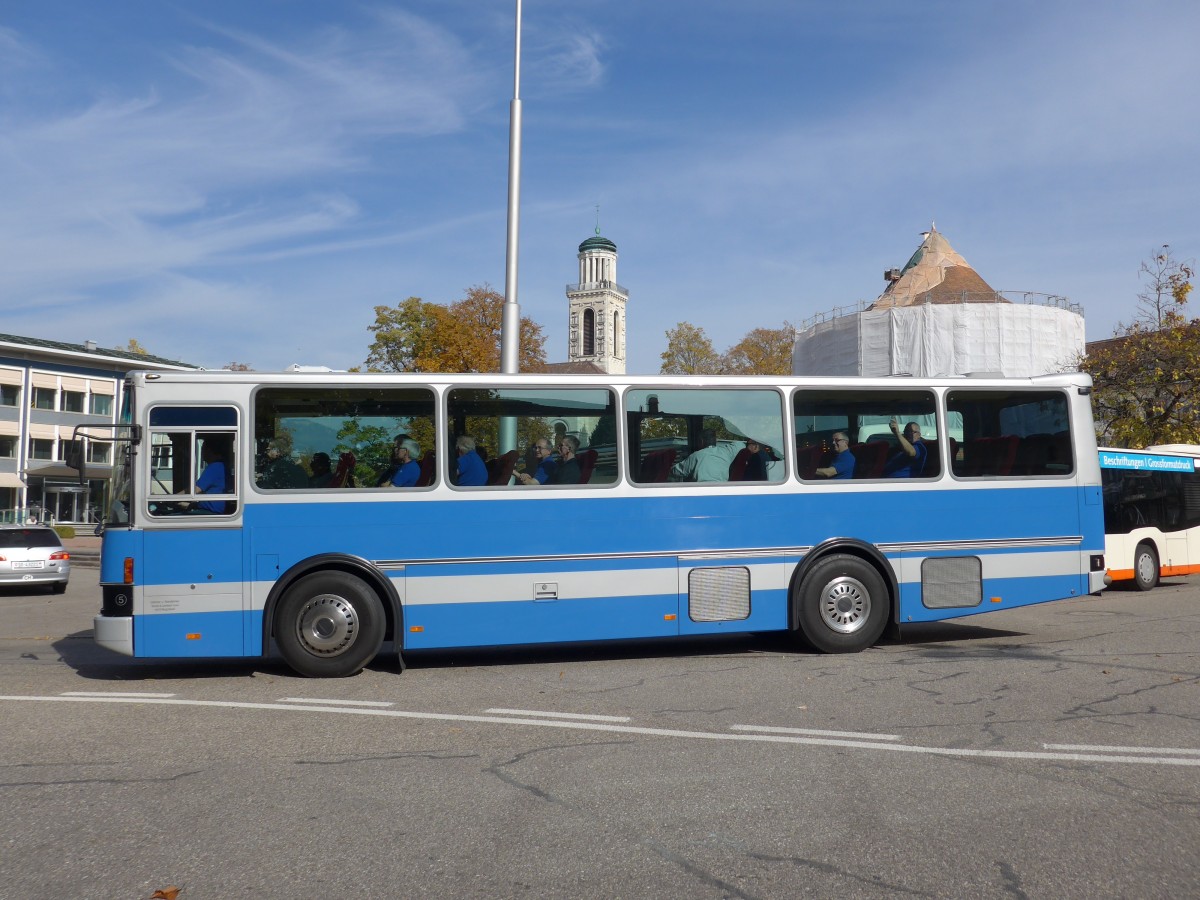 (166'446) - Tanner&Lambach, Reigoldswil - Nr. 5/BL 30'003 - Saurer/Lauber (ex AWA Amden Nr. 4) am 24. Oktober 2015 in Solothurn, Amthausplatz