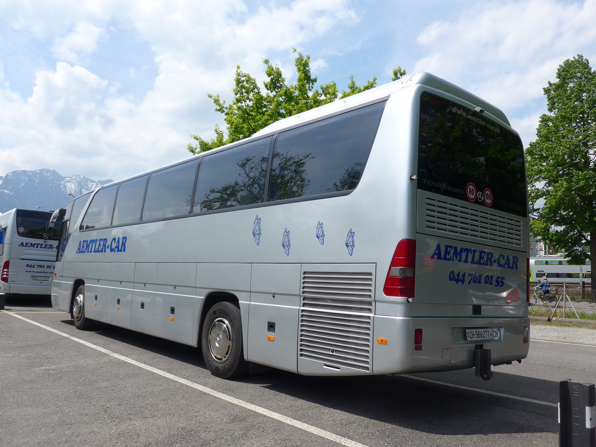 (170'984) - Kunz, Zwillikon - ZH 586'277 - Mercedes am 18. Mai 2016 in Thun, Seestrasse