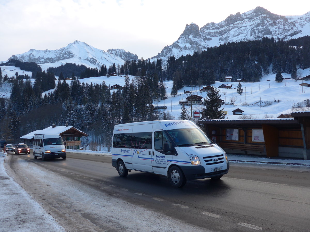 (177'679) - Bergmann, Adelboden - BE 461 - Ford am 7. Januar 2017 in Adelboden, Oey