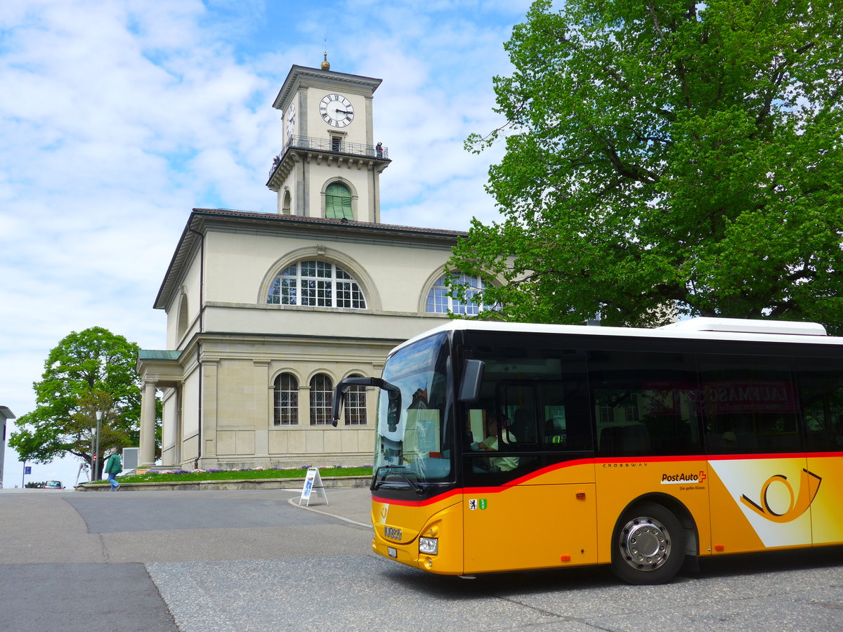 (180'242) - PostAuto Schweiz - AR 14'854 - Iveco am 21. Mai 2017 in Heiden, Post (Teilaufnahme)