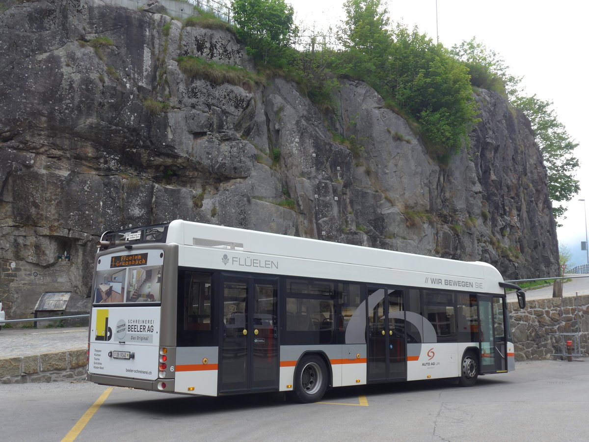 (180'685) - AAGU Altdorf - Nr. 6/UR 9140 - Hess am 24. Mai 2017 beim Bahnhof Gschenen