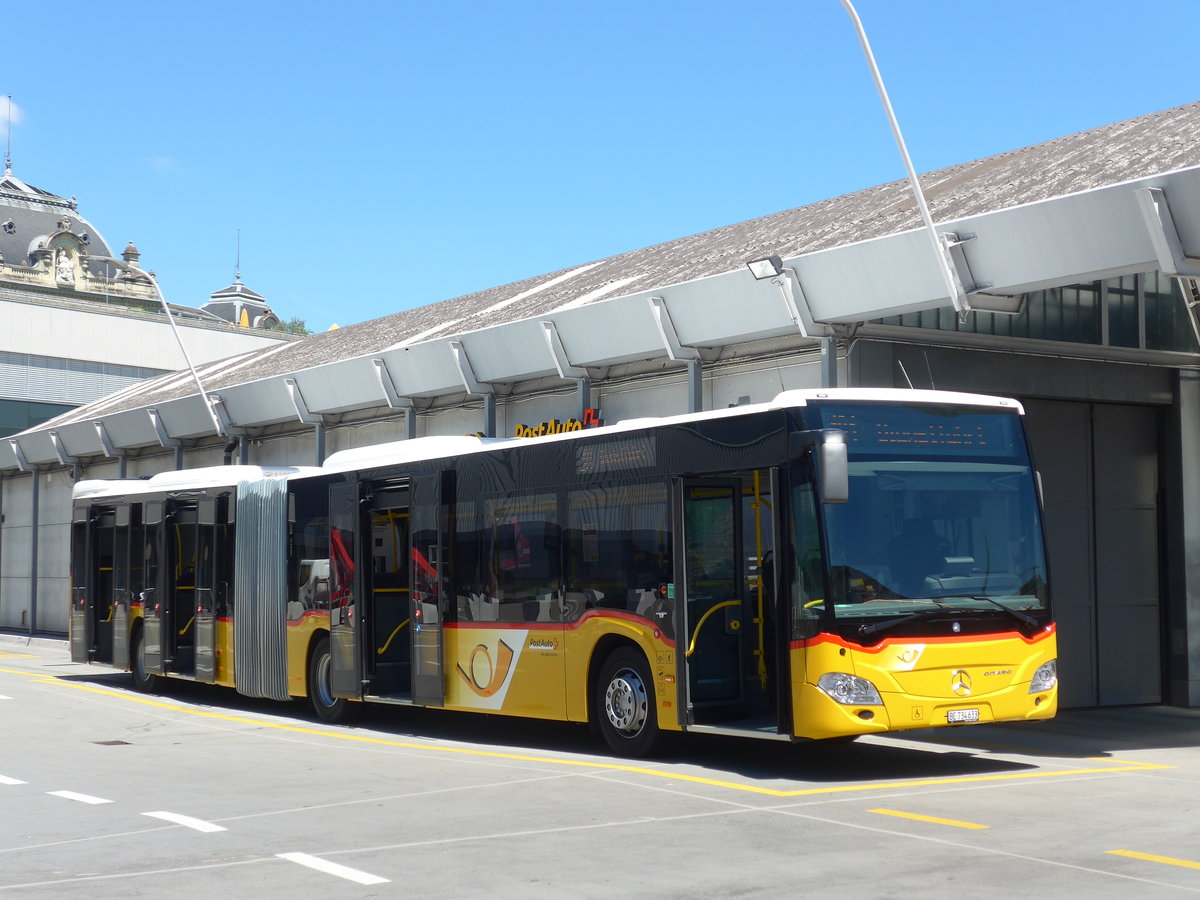 (181'210) - PostAuto Bern - Nr. 633/BE 734'633 - Mercedes am 18. Juni 2017 in Bern, Postautostation