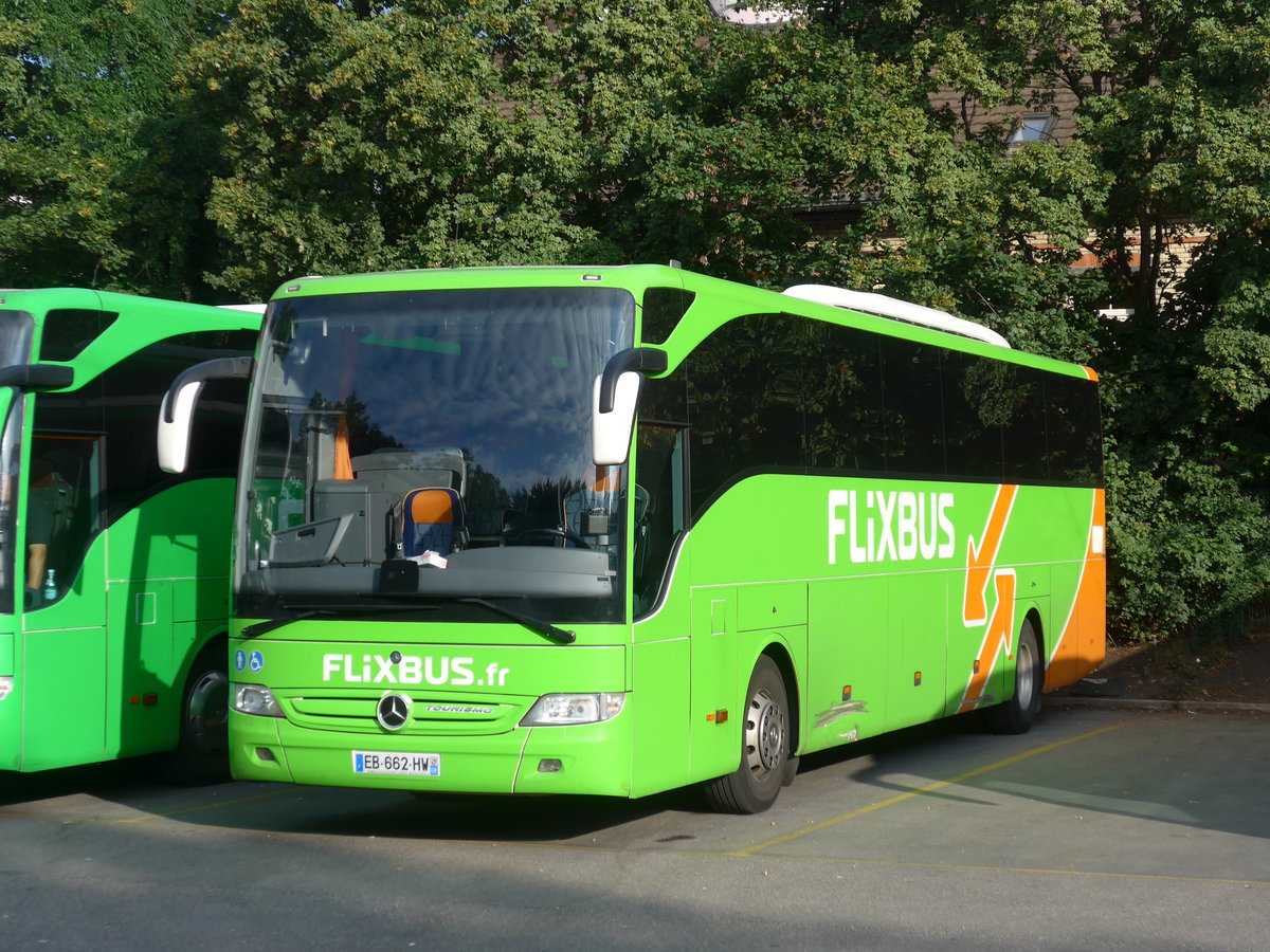 (182'703) - Aus Frankreich: Flixbus - EB 662 HW - Mercedes am 5. August 2017 in Zrich, Sihlquai