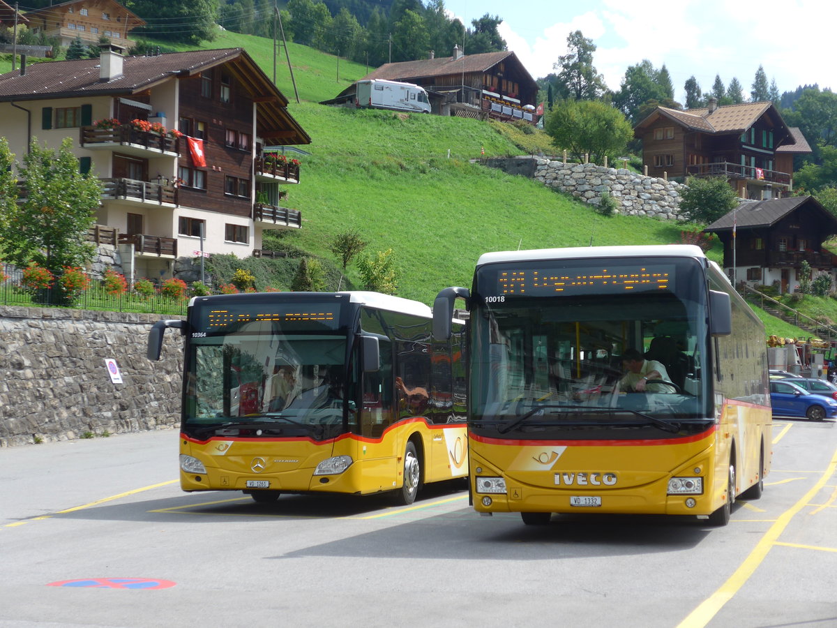 (183'991) - TPC Aigle - VD 1332 - Iveco am 24. August 2017 beim Bahnhof Le Spey