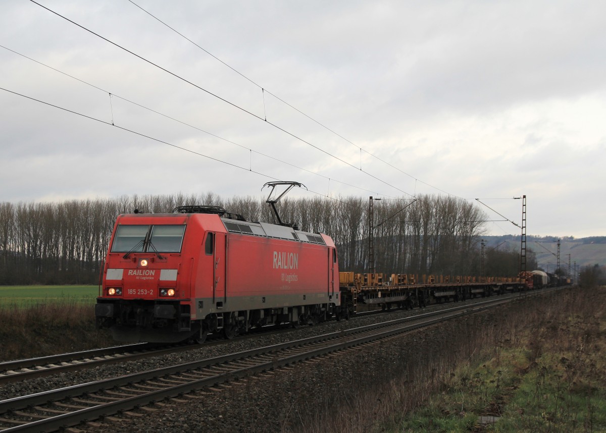 185 253-2 am 21. Februar 2014 bei Th�ngersheim.