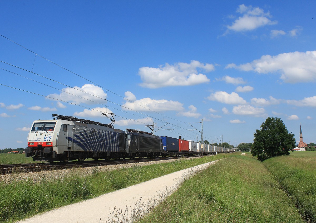 189 917 am 16. Juni 2013 bei �bersee am Chiemsee.