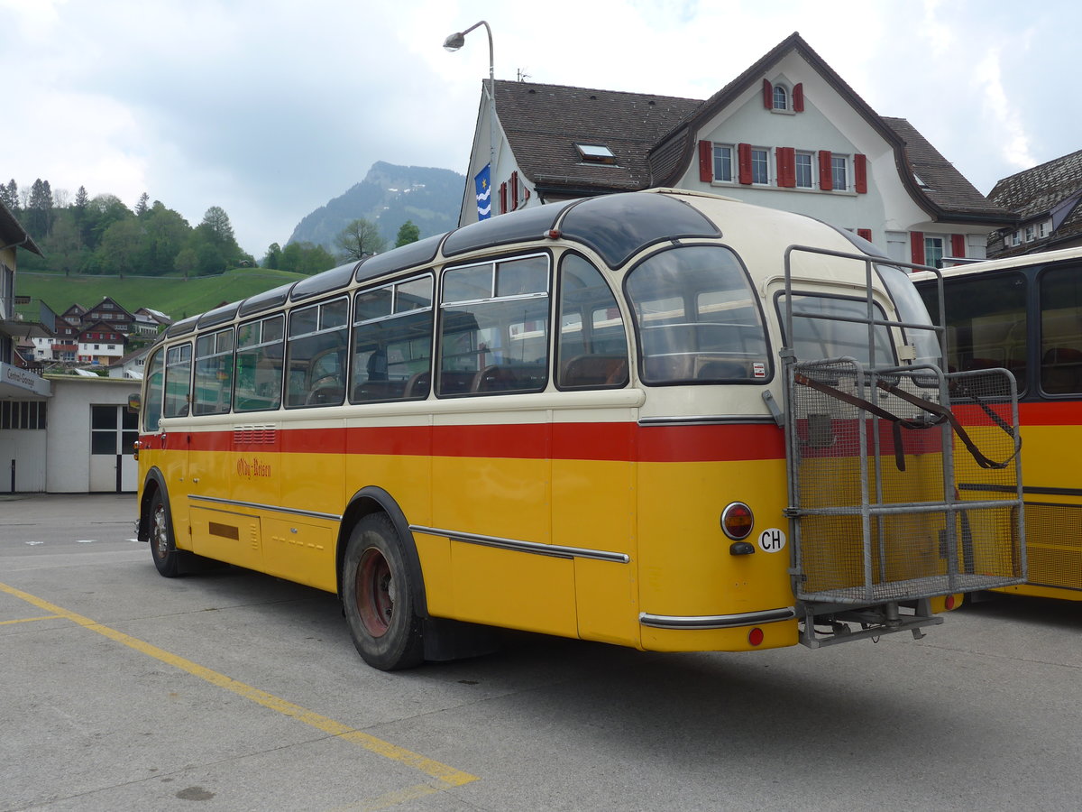 (192'766) - Kobelt, Marbach - FBW/Eggli (ex Gmnder, Weissbad; ex P 24'024; ex P 21'524) am 5. Mai 2018 in Nesslau, Hauptstrasse