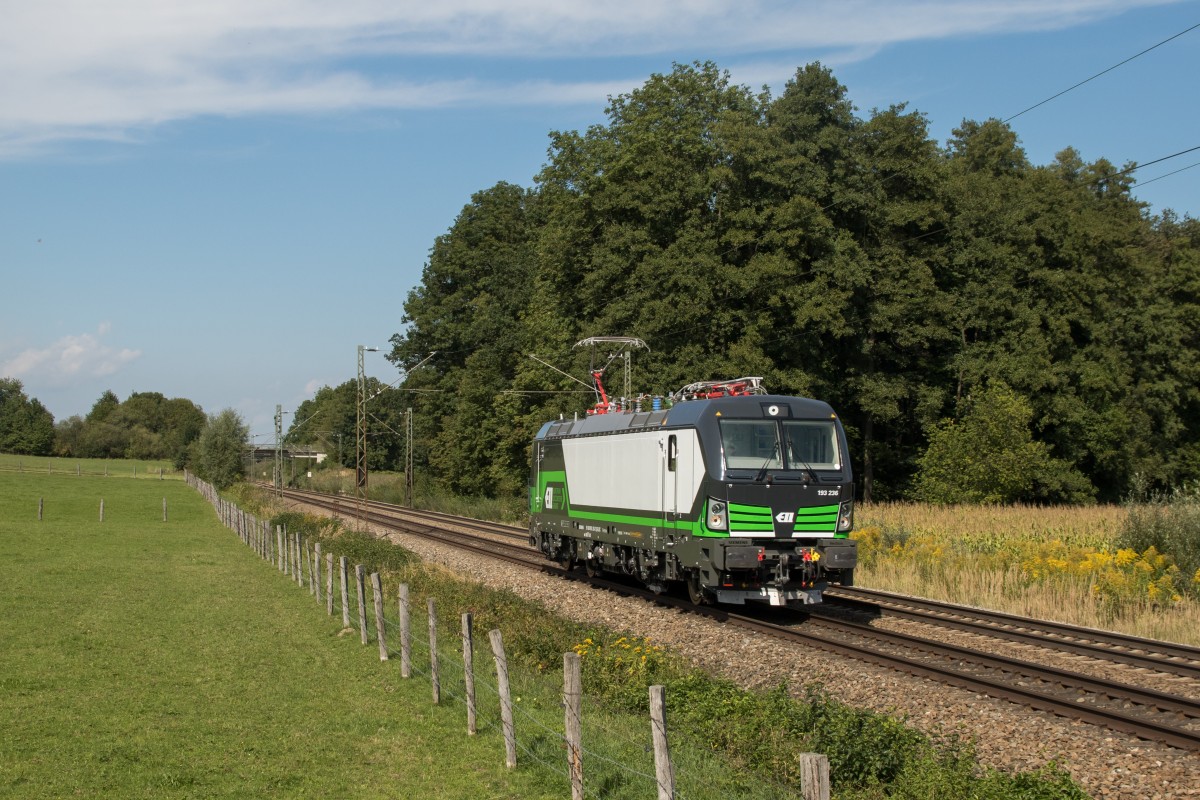 193 236 aus M�nchen kommend am 11. September 2015 bei Vogl.