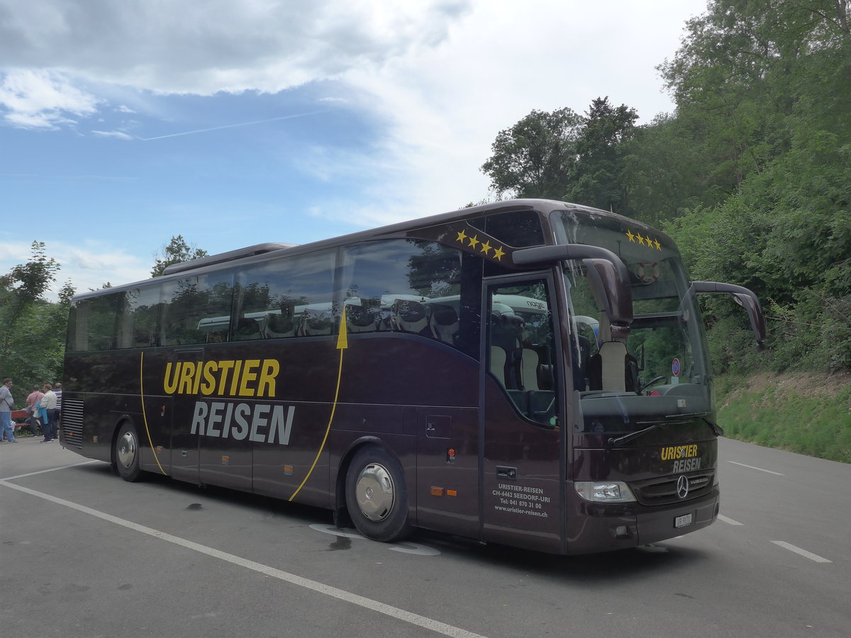 (193'984) - Uristier-Reisen, Seedorf - UR 9171 - Mercedes am 10. Juni 2018 in Neuhausen, Rheinfall