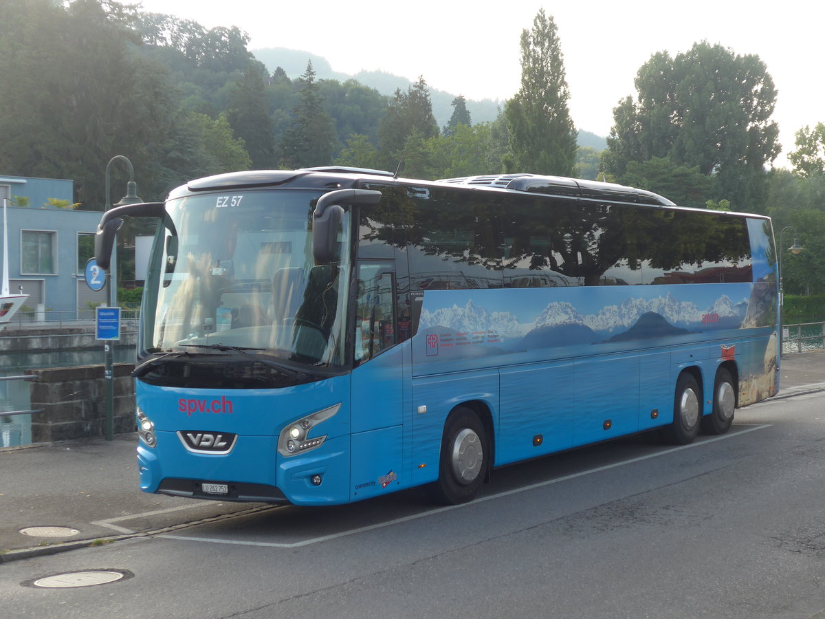 (194'770) - ARAG Ruswil - Nr. 57/LU 262'752 - VDL am 14. Juli 2018 bei der Schifflndte Thun