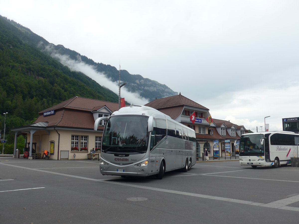 (194'964) - Aus Italien: Cornacchini, Modena - FF-045 CV - Irizar am 21. Juli 2018 beim Bahnhof Interlaken Ost