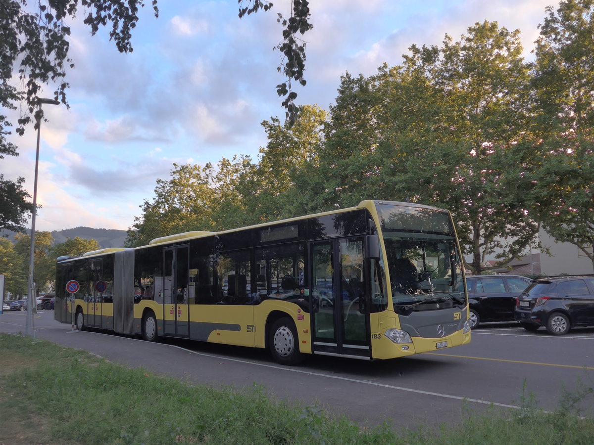 (195'809) - STI Thun - Nr. 183/BE 804'183 - Mercedes am 11. August 2018 in Thun, Lachen