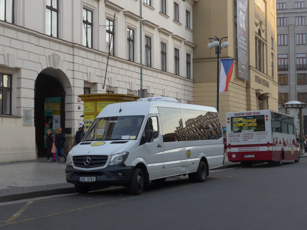 (198'898) - MiKo Car, Praha - 3AZ 6763 - Mercedes am 20. Oktober 2018 in Praha, Na Prkope