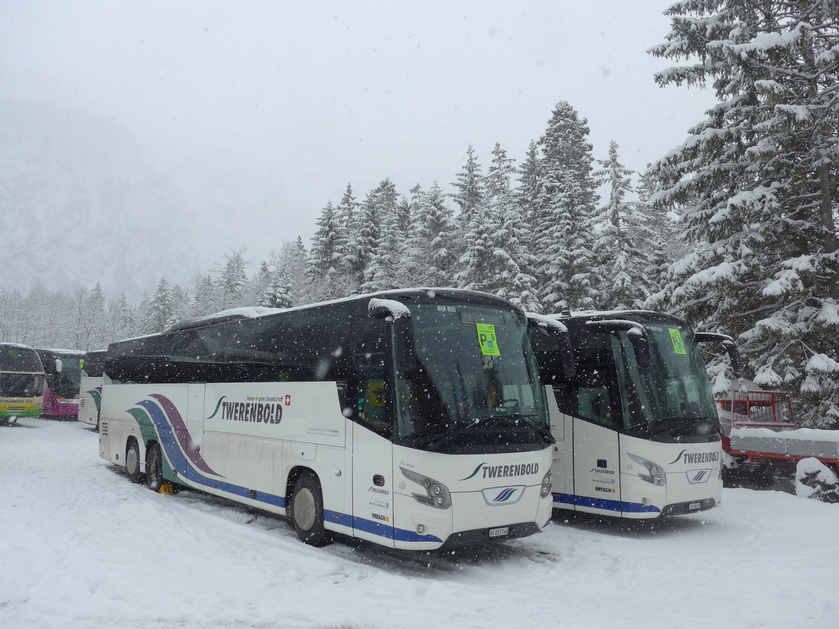 (201'155) - Twerenbold, Baden - Nr. 56/AG 203'746 - VDL am 13. Januar 2019 in Adelboden, Unter dem Birg