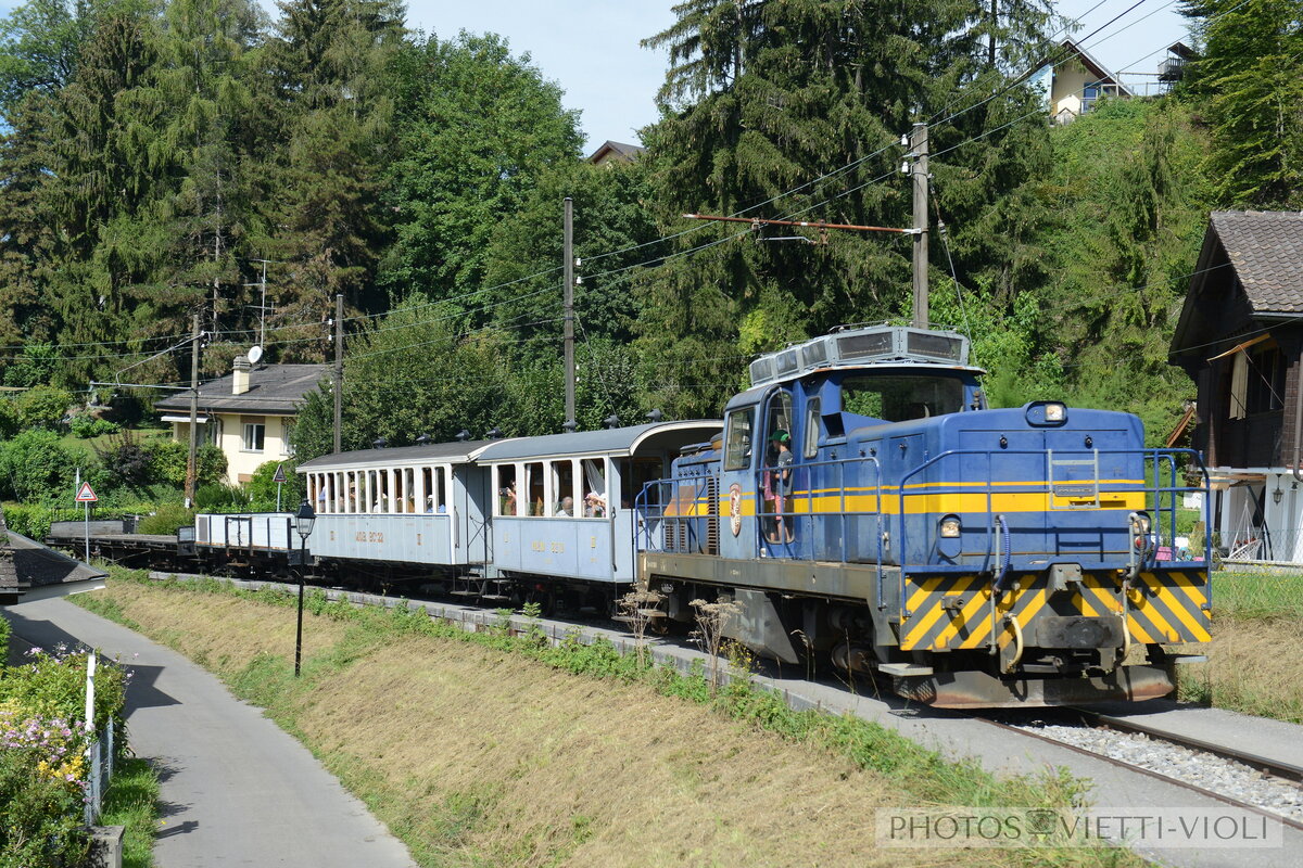 2024.09.07 BC/MOB Blonay Chem de Bouricloz.
Locomotives diesel Gm 4/4 2002.

Week end du festival de septembre 2024