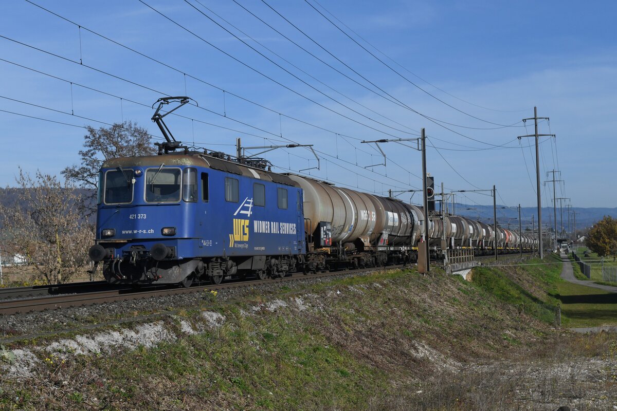 2025-11-13.WRS.Pratteln Salina Raurica
Locomotive électrique 
Re 421 373
