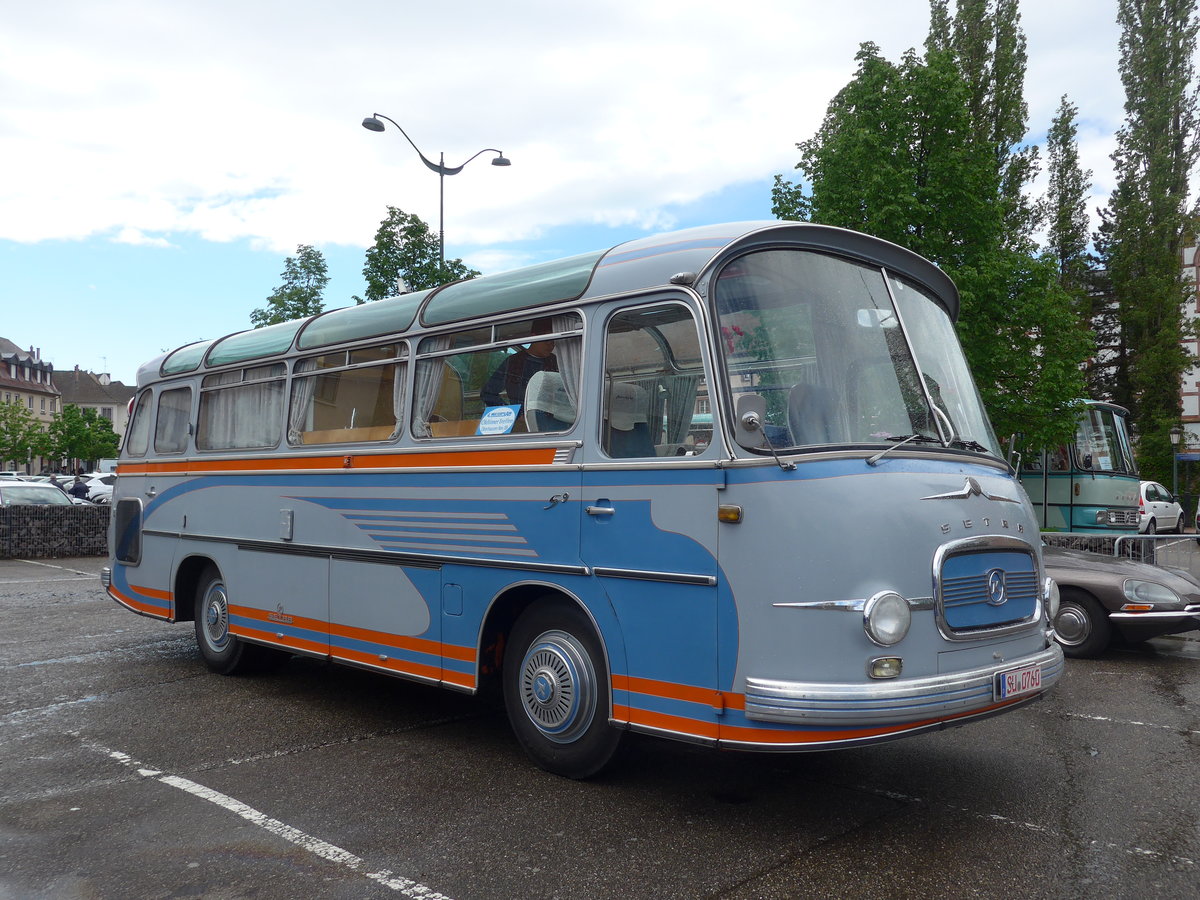 (204'422) - Aus Deutschland: ??? - SU 0760 - Setra am 27. April 2019 in Haguenau, Parkplatz