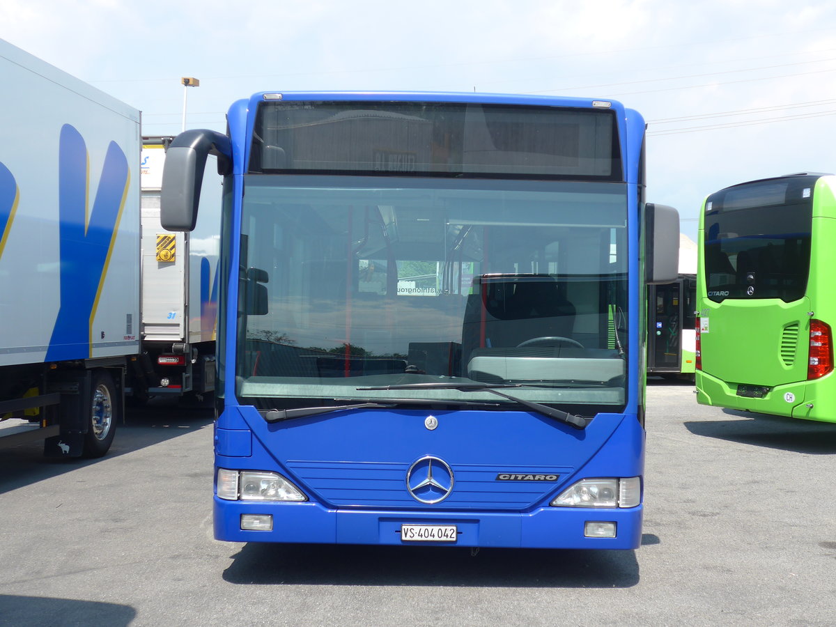 (205'378) - Lathion, Sion - Nr. 25/VS 404'042 - Mercedes (ex VZO Grningen Nr. 14) am 25. Mai 2019 in Kerzers, Interbus