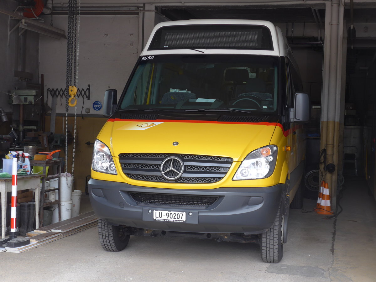 (205'578) - Schnider, Schpfheim - LU 90'207 - Mercedes am 27. Mai 2019 in Schpfheim, Garage