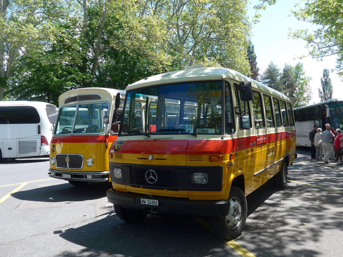 (205'628) - Mller, Ennetmoos - Nr. 6/NW 24'301 - Mercedes (ex Portenier, Adelboden Nr. 6; ex Geiger, Adelboden Nr. 6) am 30. Mai 2019 in Luzern, Inseli-P