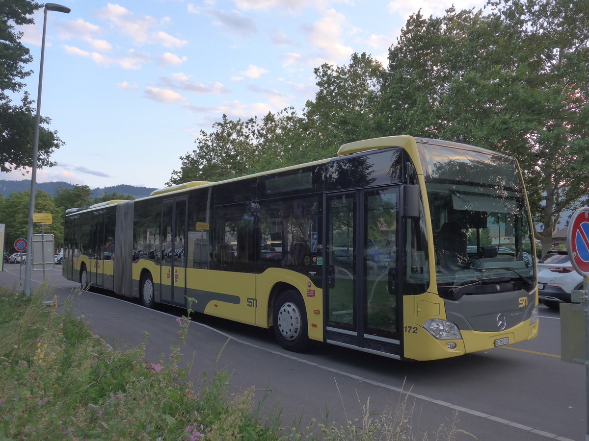 (208'268) - STI Thun - Nr. 172/BE 752'172 - Mercedes am 2. August 2019 in Thun, Lachen