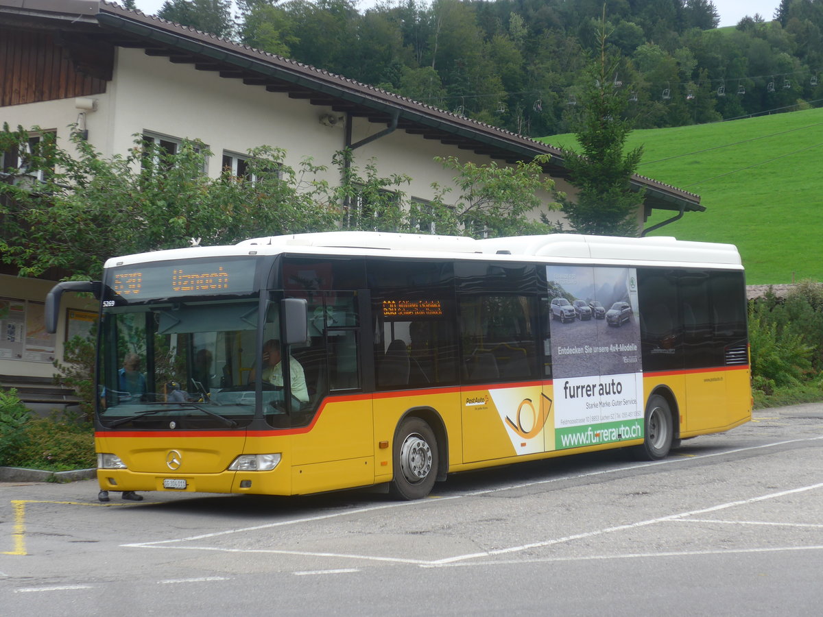 (208'777) - PostAuto Ostschweiz - SG 304'011 - Mercedes (ex TG 158'012) am 17. August 2019 in Atzmnnig, Schutt