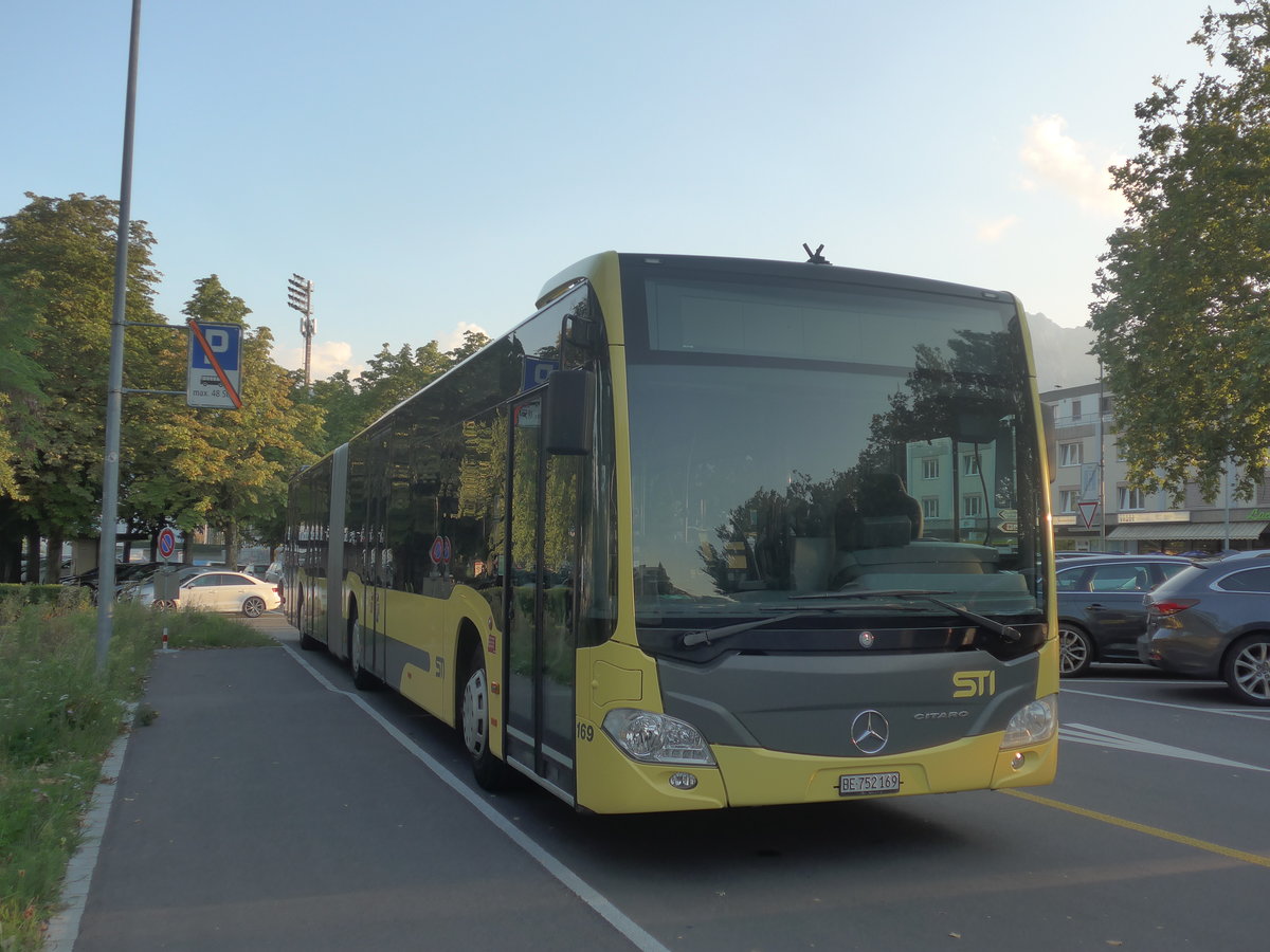 (209'089) - STI Thun - Nr. 169/BE 752'169 - Mercedes am 24. August 2019 in Thun, Lachen