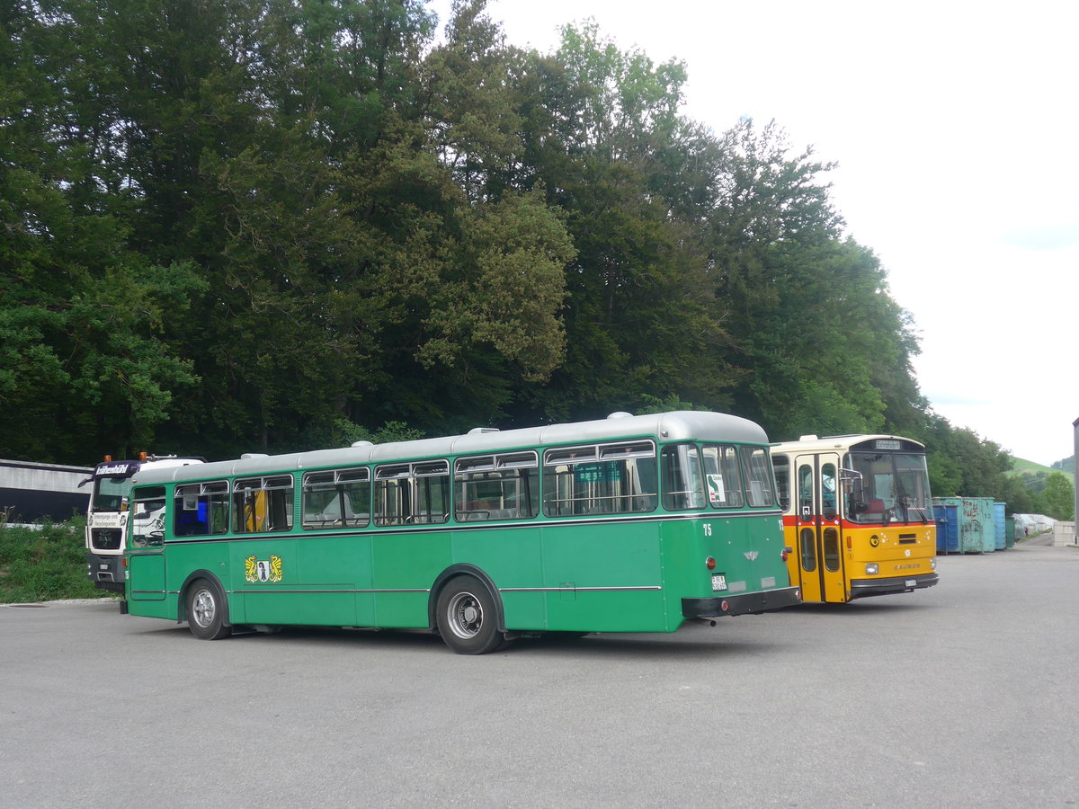 (209'285) - BVB Basel (RWB) - Nr. 75/BE 530'697 - FBW/FHS am 1. September 2019 in Burgdorf, kihof Ziegelgut