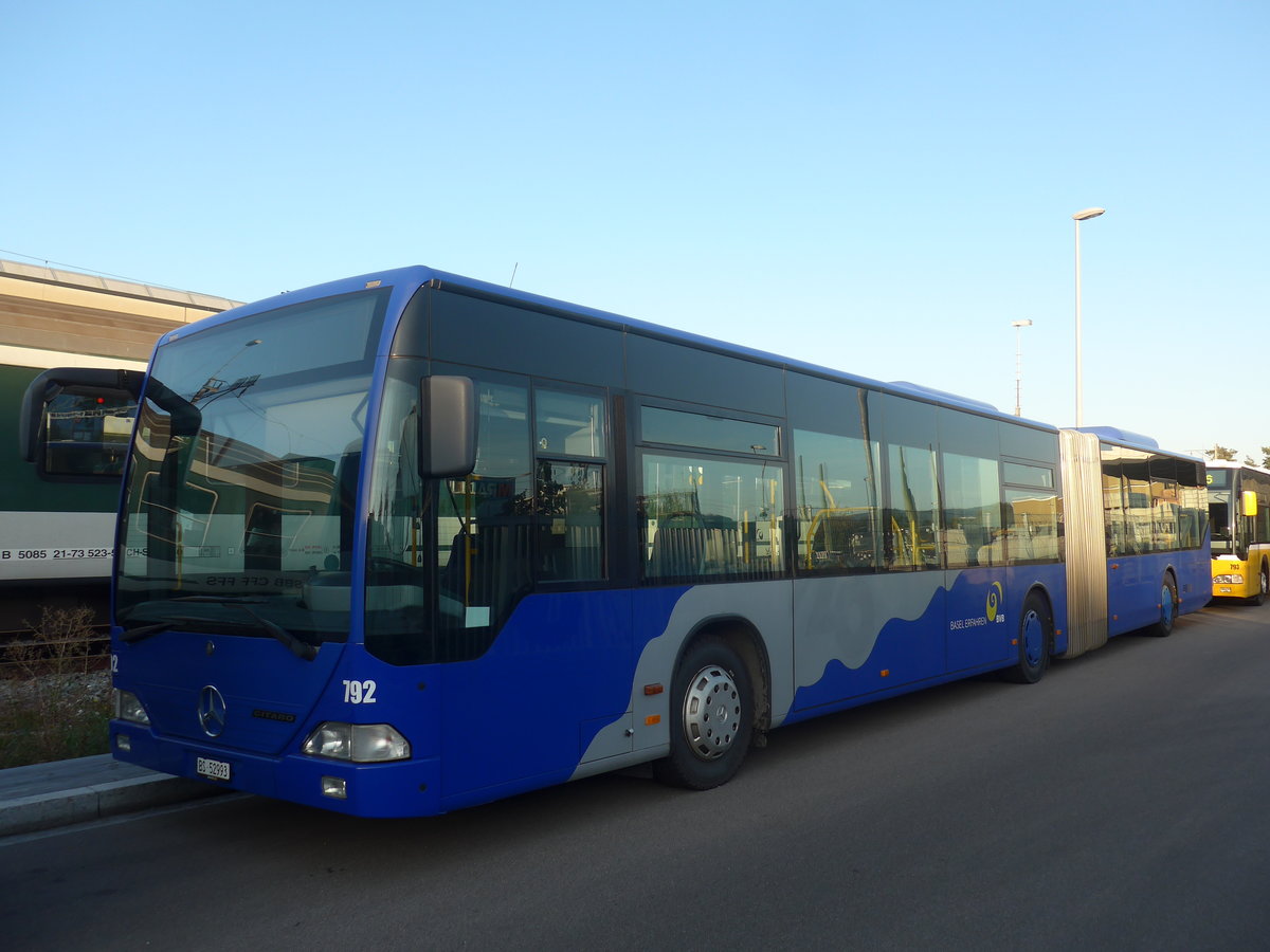 (209'717) - BVB Basel - Nr. 792/BS 52'993 - Mercedes (ex VZO Grningen Nr. 24) am 21. September 2019 in Basel, Depot Dreispitz