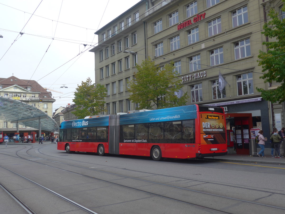 (210'464) - Bernmobil, Bern - Nr. 204/BE 724'204 - Hess/Hess am 20. Oktober 2019 beim Bahnhof Bern