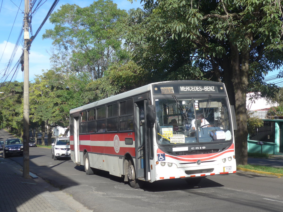 (211'063) - Pavas, San Jos - 11'387 - Caio-Mercedes am 13. November 2019 in San Jos