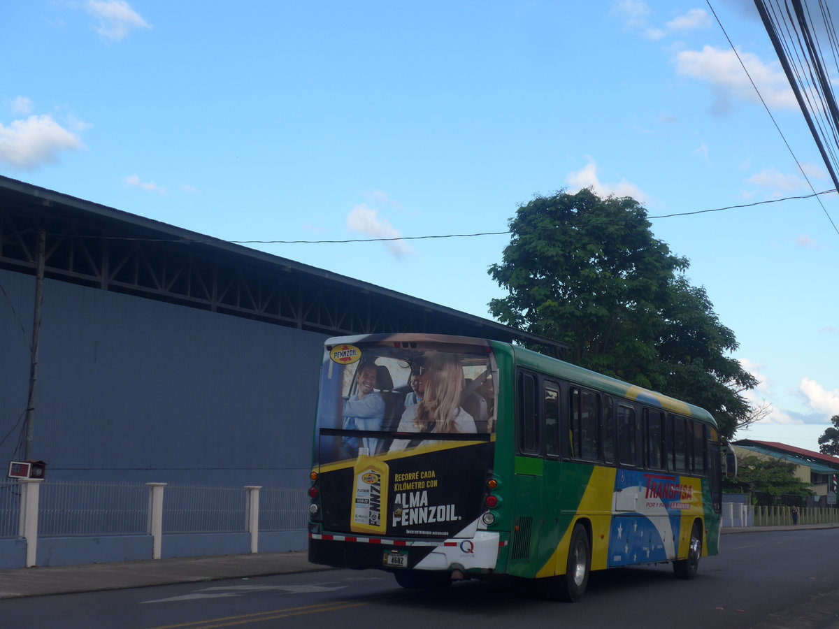 (212'247) - Transpisa, Quesada - 4682 - VW am 23. November 2019 in La Fortuna