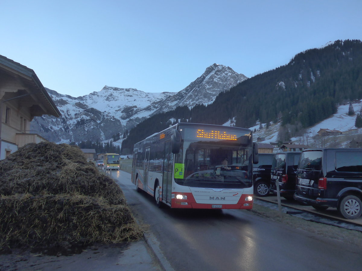 (213'482) - ASm Langenthal - Nr. 54/BE 421'323 - MAN am 11. Januar 2020 in Adelboden, Weltcup