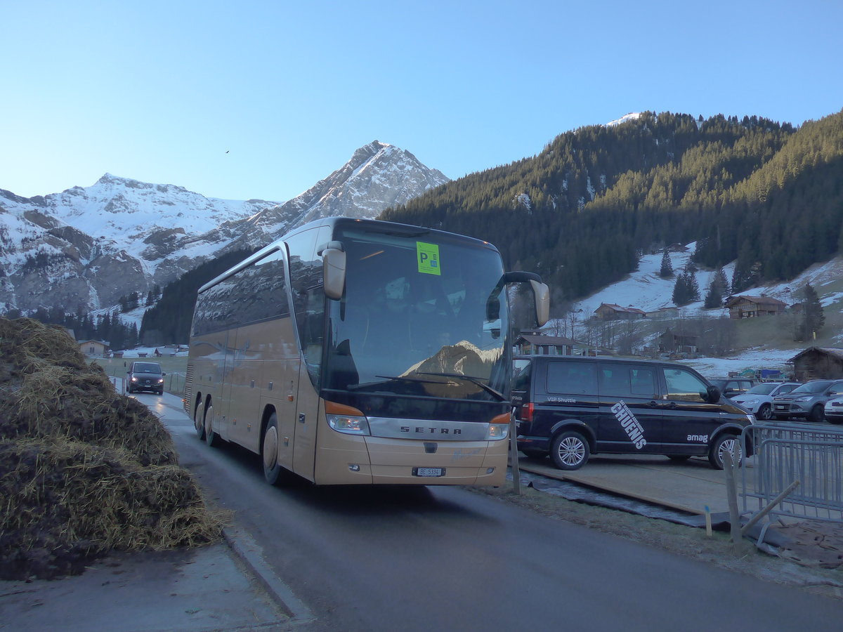 (213'555) - Moser, Teuffenthal - BE 5334 - Setra am 11. Januar 2020 in Adelboden, Weltcup