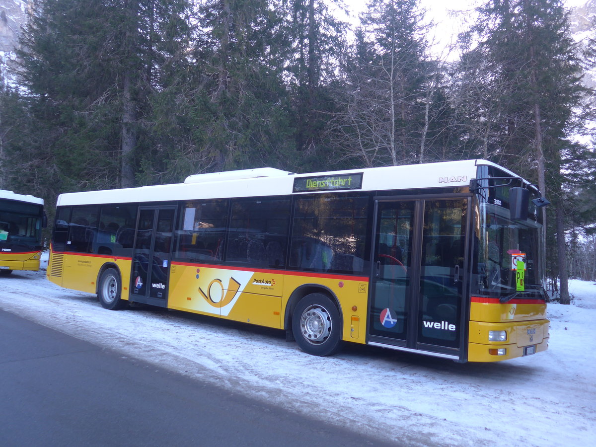 (213'641) - Wyss, Boningen - Nr. 38/SO 136'606 - MAN am 11. Januar 2020 in Adelboden, Unter dem Birg