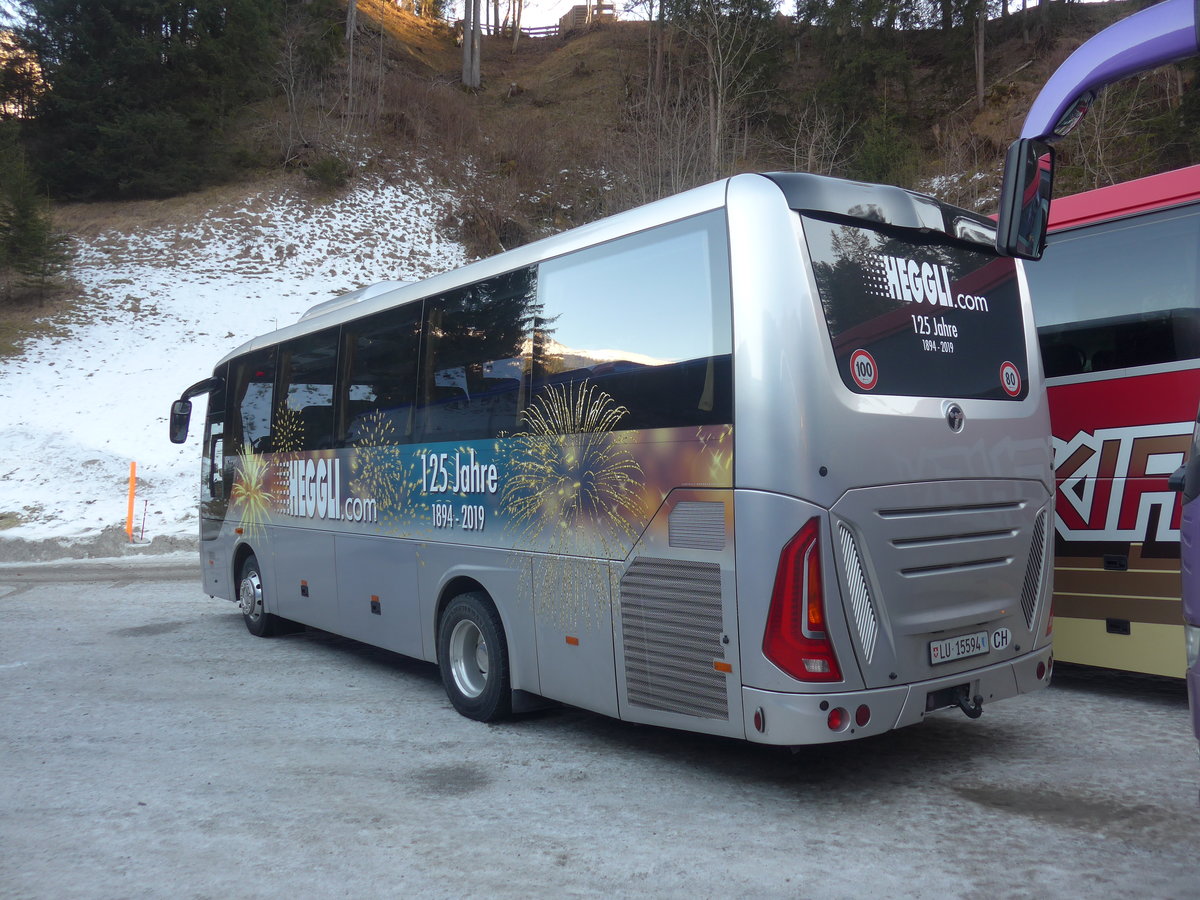 (213'701) - Heggli, Kriens - Nr. 33/LU 15'594 - Temsa am 11. Januar 2020 in Adelboden, ASB