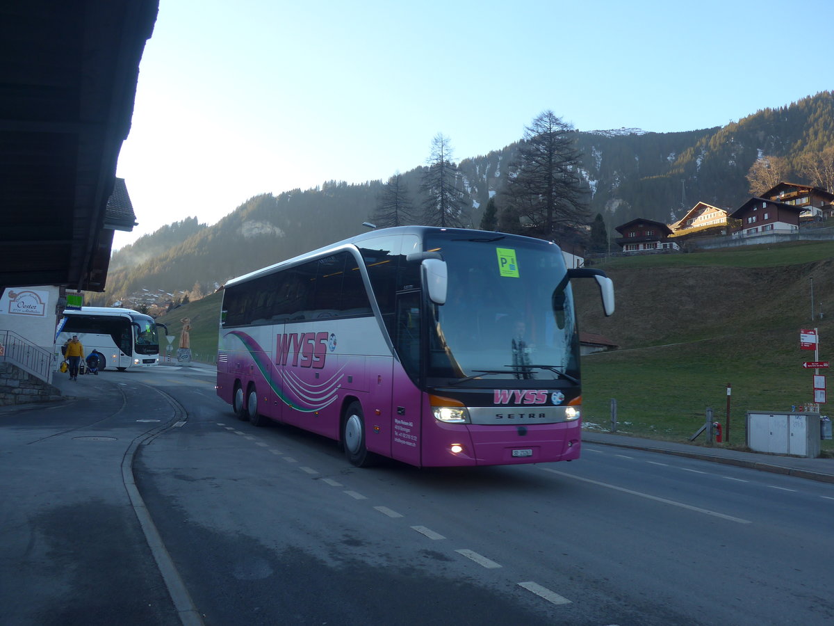 (213'754) - Wyss, Boningen - Nr. 50/SO 21'263 - Setra am 11. Januar 2020 in Adelboden, Oey