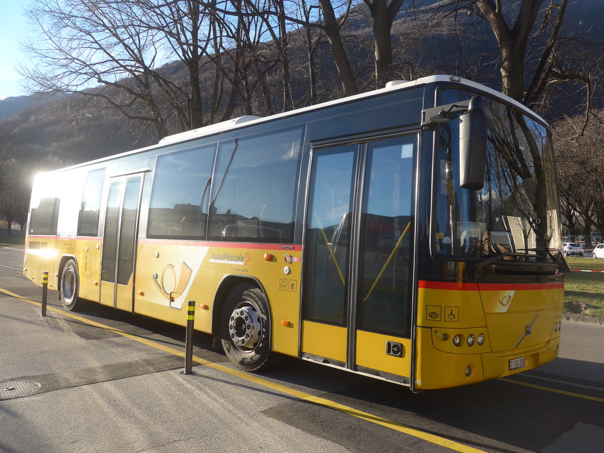 (214'744) - Barenco, Faido - TI 241'030 - Volvo am 21. Februar 2020 in Bellinzona, Postgarage