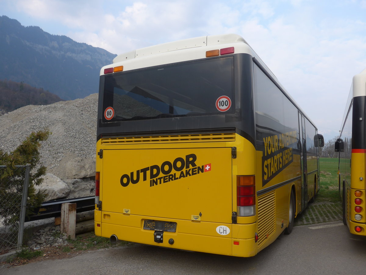 (215'657) - Outdoor Interlaken, Matten - Setra (ex Autopostale, Muggio; ex AutoPostale Ticino Nr. 500; ex Marchetti, Airolo) am 28. Mrz 2020 in Interlaken, Postgarage